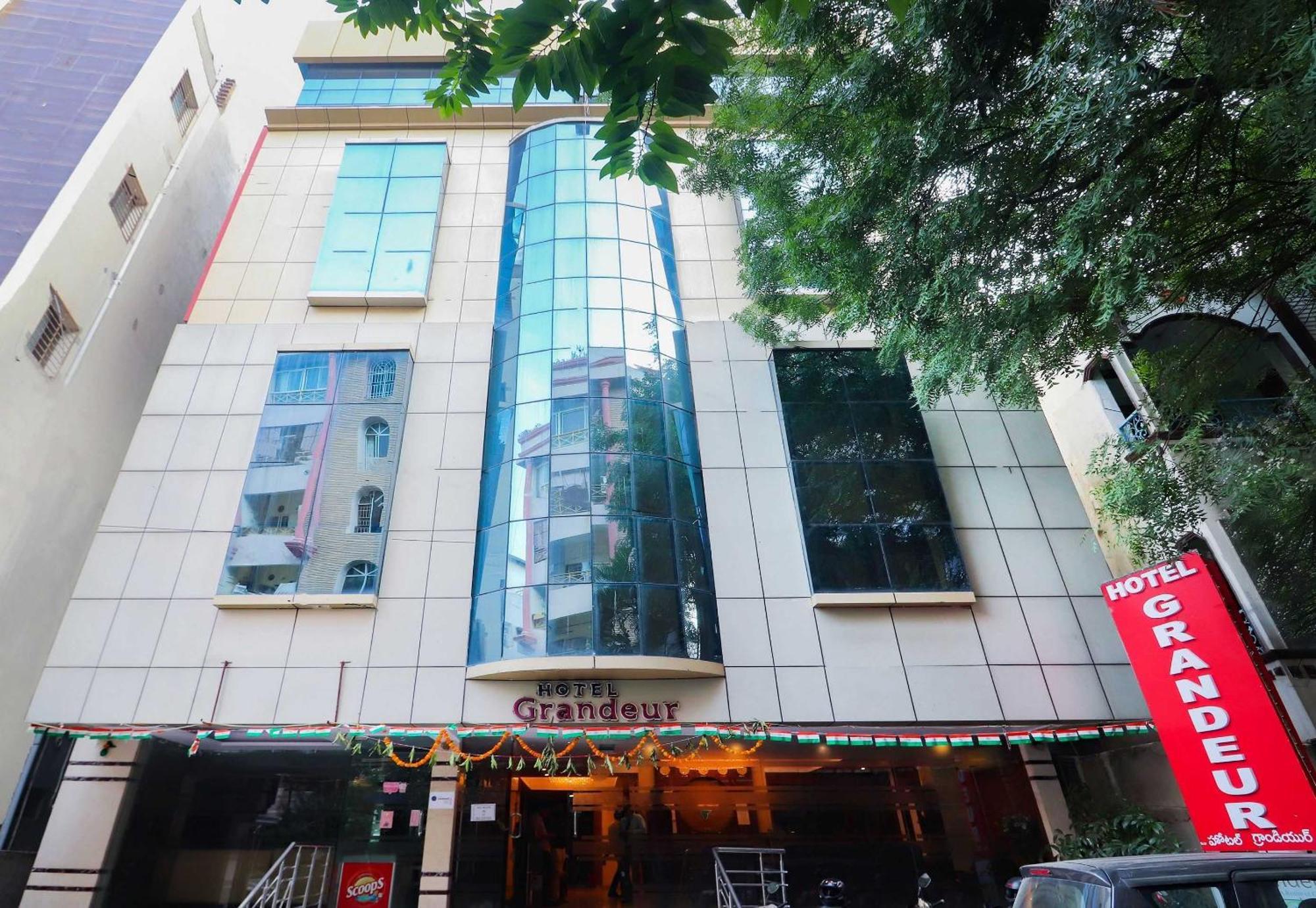 Hotel O Grandeur By Orbit Hotels Near Chennai Shopping Mall Hyderabad Exteriör bild